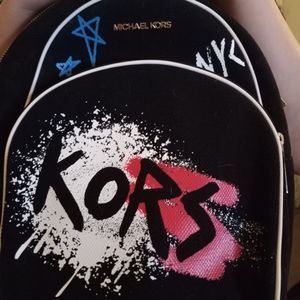 Michael Kors mini backpacks
